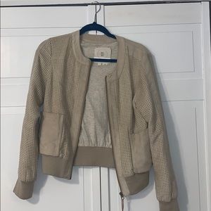 Anthropology bomber jacket